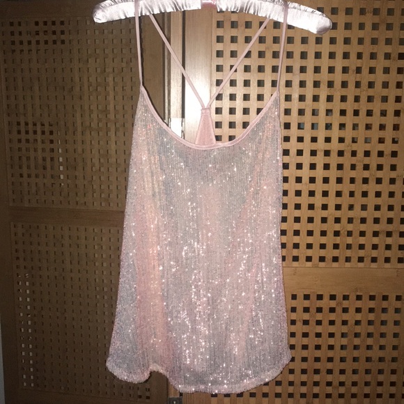 Victoria's Secret Tops - Victoria’s Secret Strappy Sequin Top